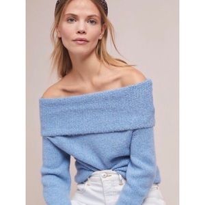 COPY - Anthropologie Natalie Off-the-shoulder Sweater